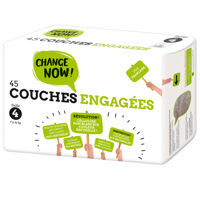 Couches engagées Taille 4