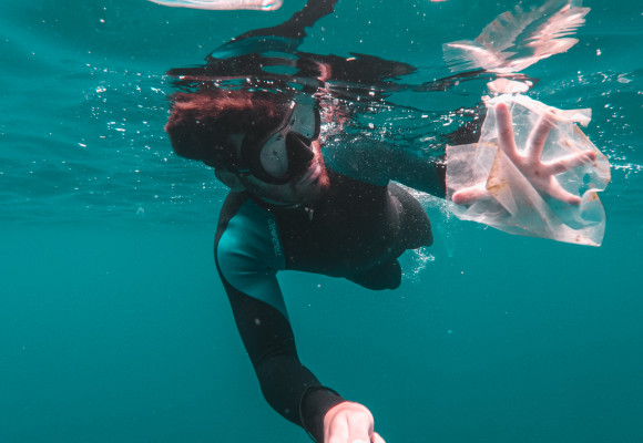 Le plastique : un élément omniprésent dans la mer